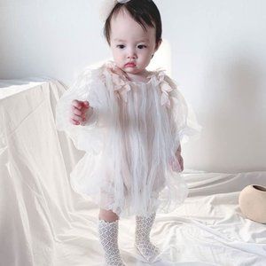 Christmas Baby Dress, Flower Girl Dress, Boho Toddler Dress, Baptism Dress,